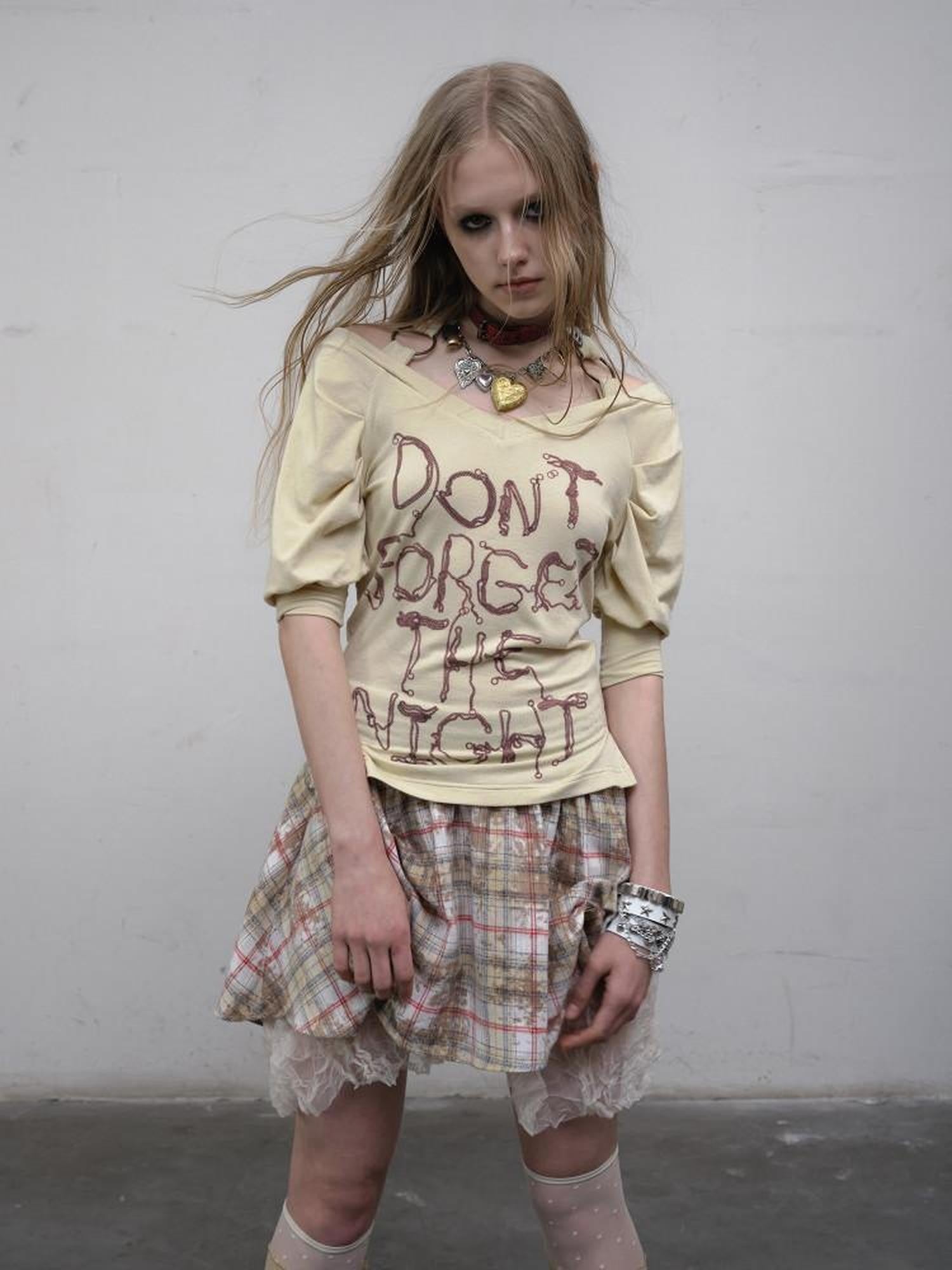 NO ROMANCE Maroon Halter Puff Sleeve Printed Women'S Stretch Cotton Short Sleeve T-Shirts