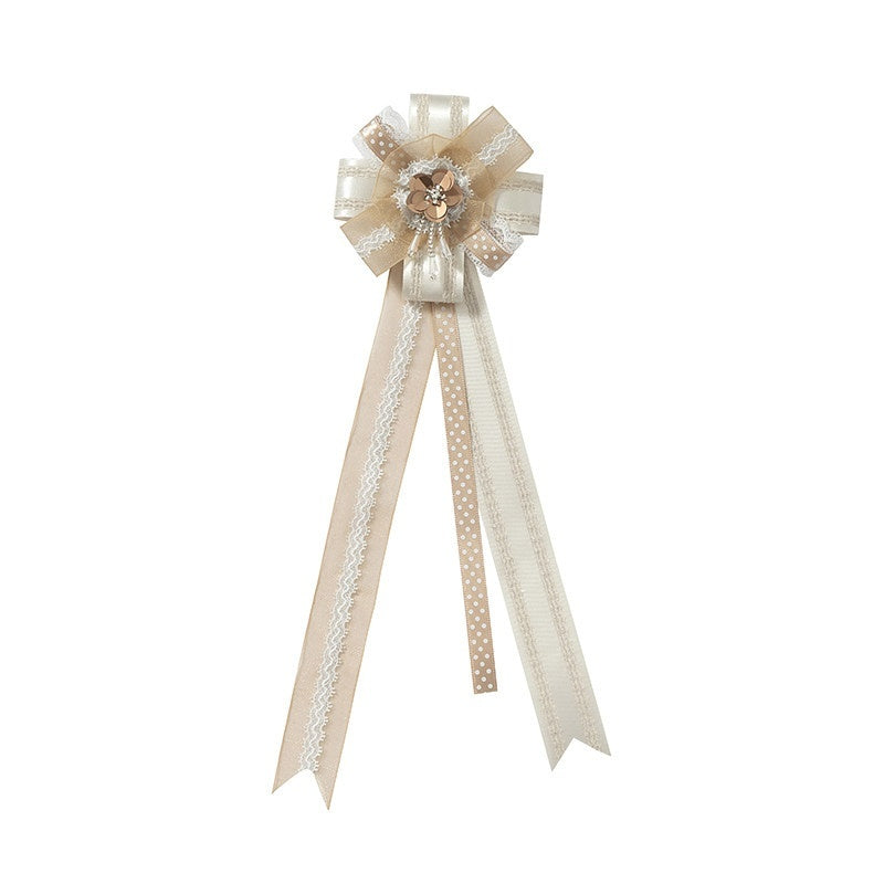 NO_ROMANCE_Royal_Lace_Satin_Ribbon_Feather_Handmade_Women'S_Mixed_Materials_Brooches_MISSTT