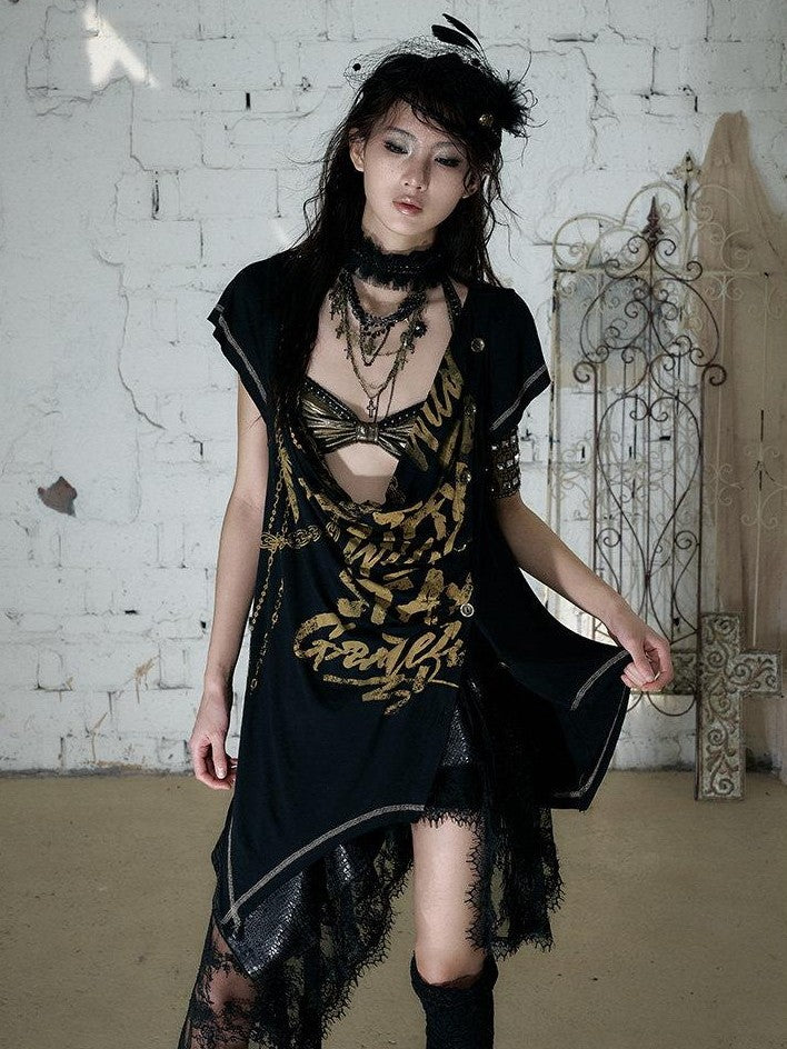NO ROMANCE Vintage Hand Beaded Pleated Lace Tulle Women'S Silk Collar Neck Gaiters