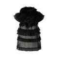NO_ROMANCE_Vintage_Lace_Layered_Fluffy_Polka_Dot_Women'S_Polyester_Scarves_&_Shawls_MISSTT