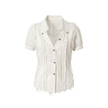 NO_ROMANCE_Vintage_Lace_Puff_Sleeve_V-neck_Slim_Fit_Women'S_Cotton_Blouses_MISSTT
