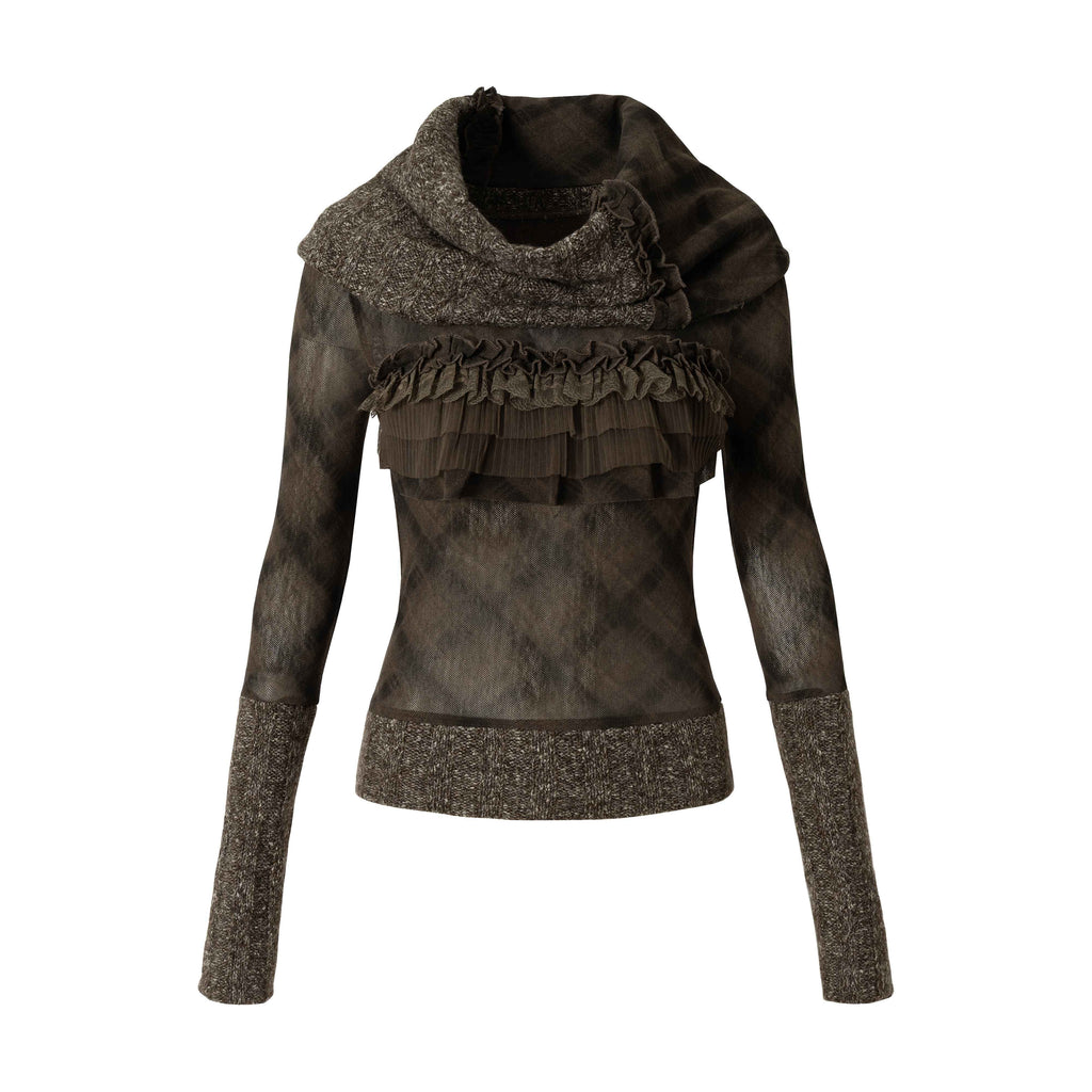 NO_ROMANCE_Vintage_Punk_Detachable_Collar_Patchwork_Round_Neck_Women'S_Wool_Sweaters_MISSTT