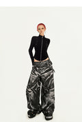 Nico_Molly_Breathable_Washed_Black_Dark_Aesthetic_Pleated_Natural_Waist_Denim_Wide_Leg_Jeans_MISSTT