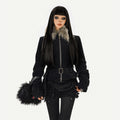 Nico_Molly_Cozy_Fur_Collar_Belted_Punk_Style_Standard_Fit_Black_Zip_Women_Jackets_MISSTT