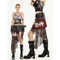 Nico_Molly_Edgy_Patchwork_Street_Punk_A_Line_Mid_Waist_Tie_Women_Travel_Maxi_Skirts_MISSTT