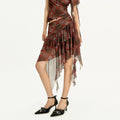 Nico_Molly_Flattering_High_Waist_Ruffle_Hem_A_Line_Slim_Fit_Red_Young_Women_Midi_Skirts_MISSTT