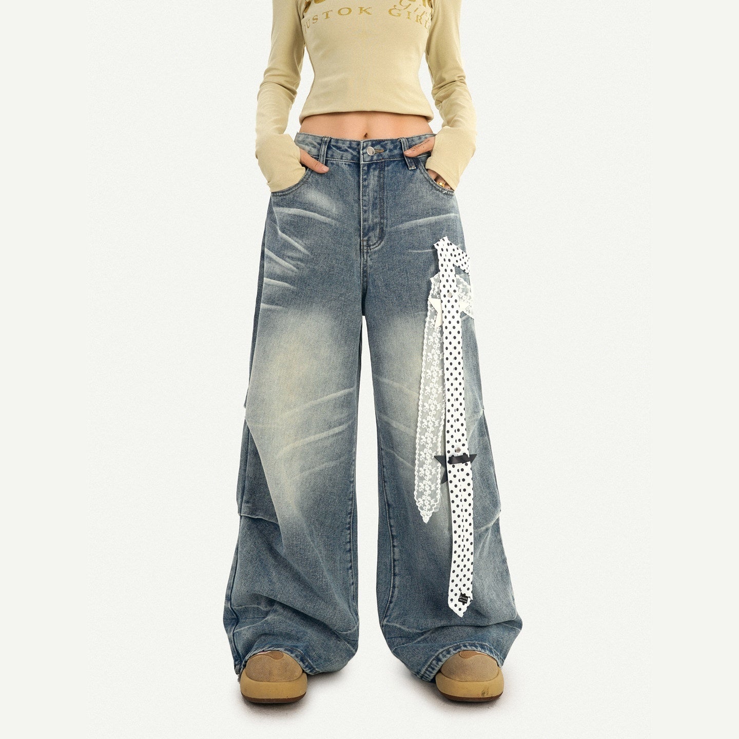 Nico_Molly_High_Waist_Polka_Dot_Tie_Detail_Street_Loose_Fit_Light_Blue_Women_Wide_Leg_Jeans_MISSTT