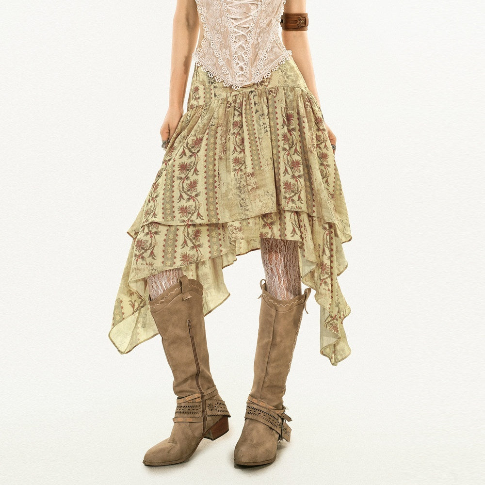 Nico_Molly_Mid_Waist_Printed_A_Line_Street_Style_Young_Women_Patterned_Midi_Skirts_MISSTT