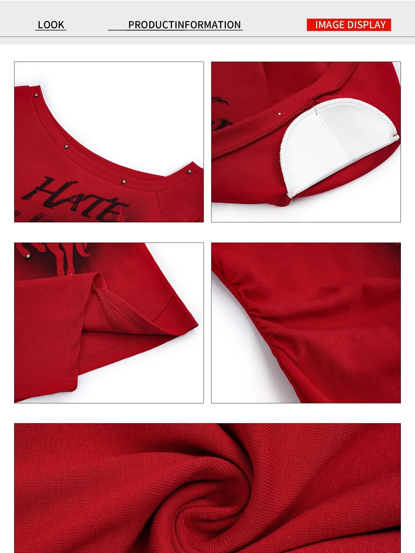Nico Molly Padded Letter Print One Shoulder Streetwear Short Sleeve Women Basic Crop Tops