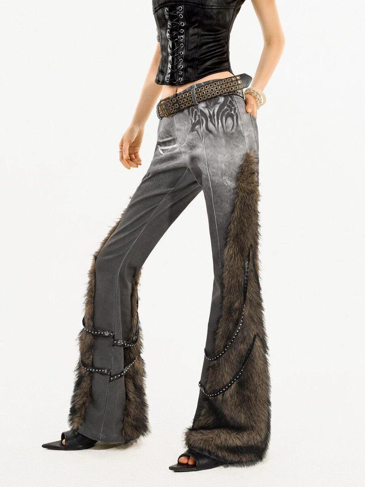 Nico Molly Patchwork Low Rise Dark Wash Casual Women Denim Straight Leg Jeans