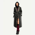Nico_Molly_Plush_Leopard_Fur_Collar_Belted_Vintage_Midlength_Black_Womens_Long_Coats_MISSTT