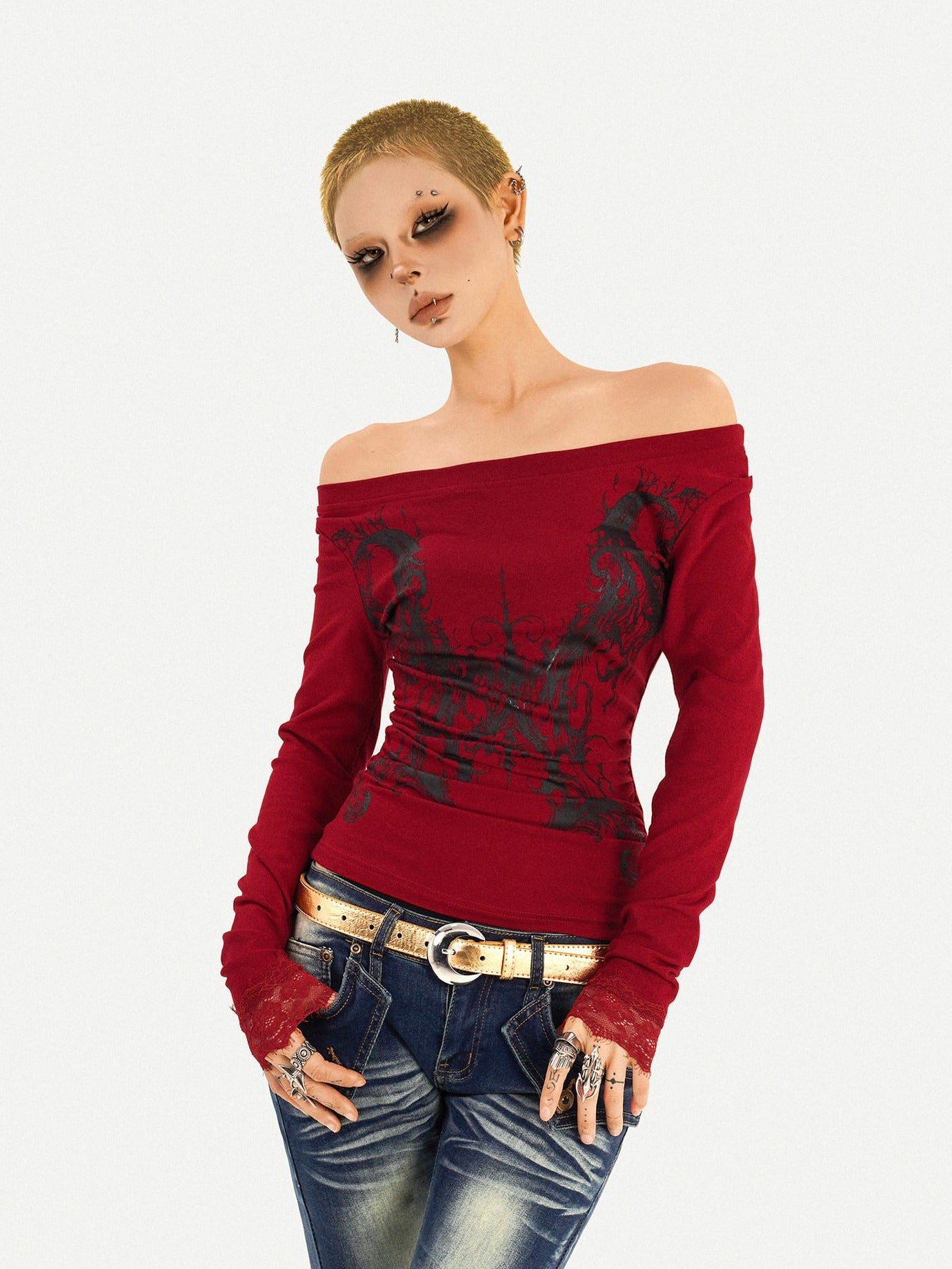 Nico Molly Retro Vintage Blue Low Rise Slim Fit With Pockets Women Everyday Flared Jeans