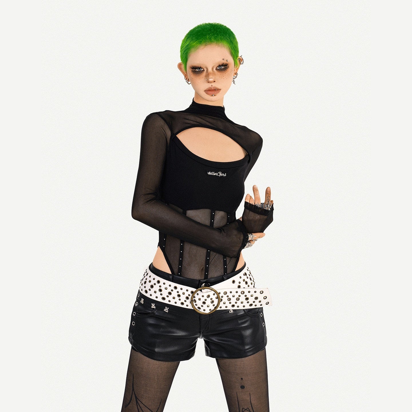 Nico_Molly_Sexy_Cutout_Slim_Fit_Half_Collar_Black_Ladies_Party_Date_Long_Sleeve_T-Shirts_MISSTT