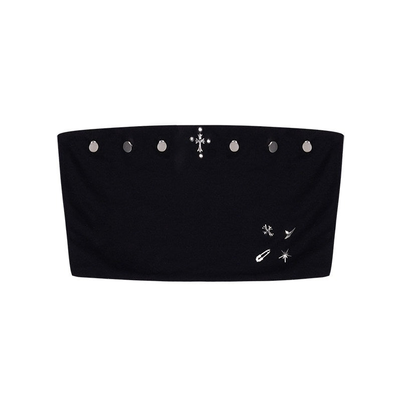 Nico_Molly_Studded_Slim_Fit_Cropped_Original_Design_Youth_Solid_Color_Tube_Tops_MISSTT