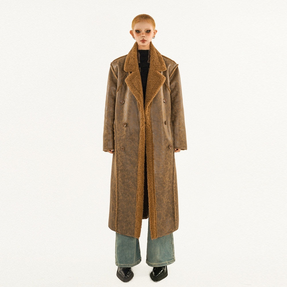 Nico_Molly_Thickened_Oversized_Streetwear_Double_Breasted_Black_Brown_Women_Long_Coats_MISSTT