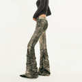 Nico_Molly_Vintage_Distressed_Natural_Waist_Tie_Women_Retro_Dark_Stretch_Flared_Jeans_MISSTT