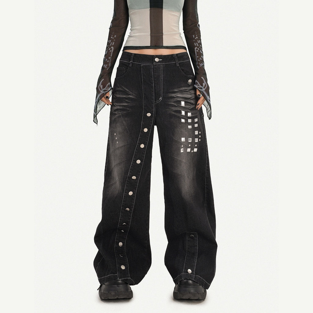 Nico_Molly_Washed_Punk_Natural_Waist_Wide_Leg_Women_Black_Straight_Leg_Jeans_MISSTT
