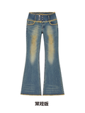 OfAkiva_High_Waist_Distressed_Studded_Slim_Fit_Women_Blue_Black_Flared_Jeans_MISSTT