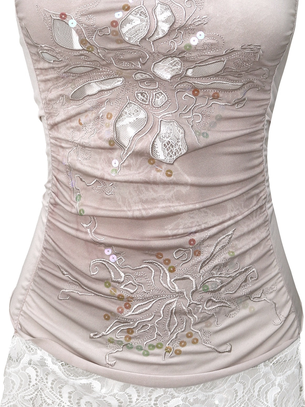 OPEN AESTHETIC Embroidered Cutout Slim Fit Cotton Solid Youth Tube Tops / Bandeaus