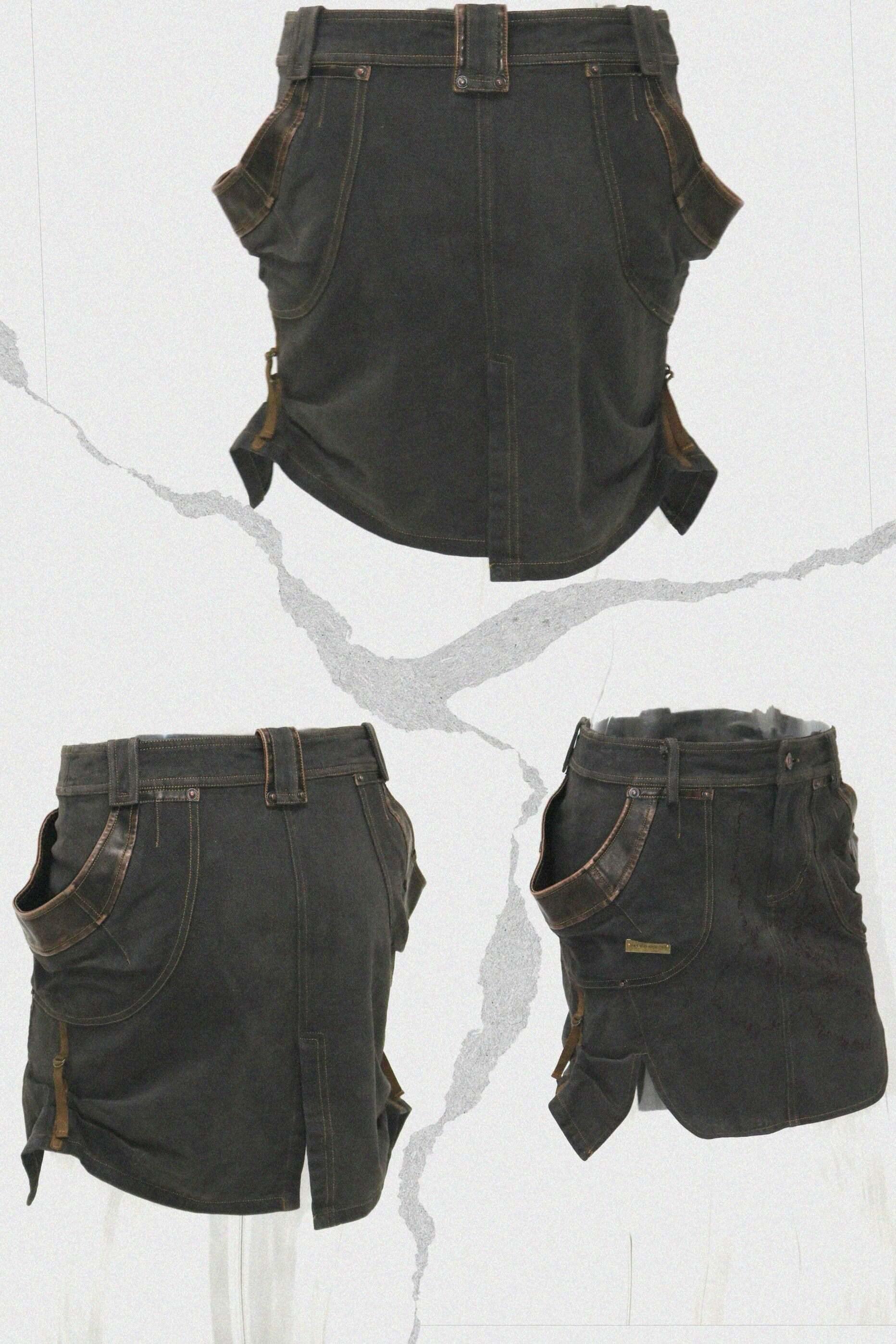 OPEN_AESTHETIC_Vintage_Lapel_Zip_Cropped_Jacket_Mini_Skirt_Teen_Women_Top_&_Skirt_Sets_MISSTT