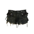 OPEN_AESTHETIC_Washed_Low_Rise_Slim_Straight_Casual_Zip_Fly_Waterwash_Blue_Denim_Shorts_MISSTT