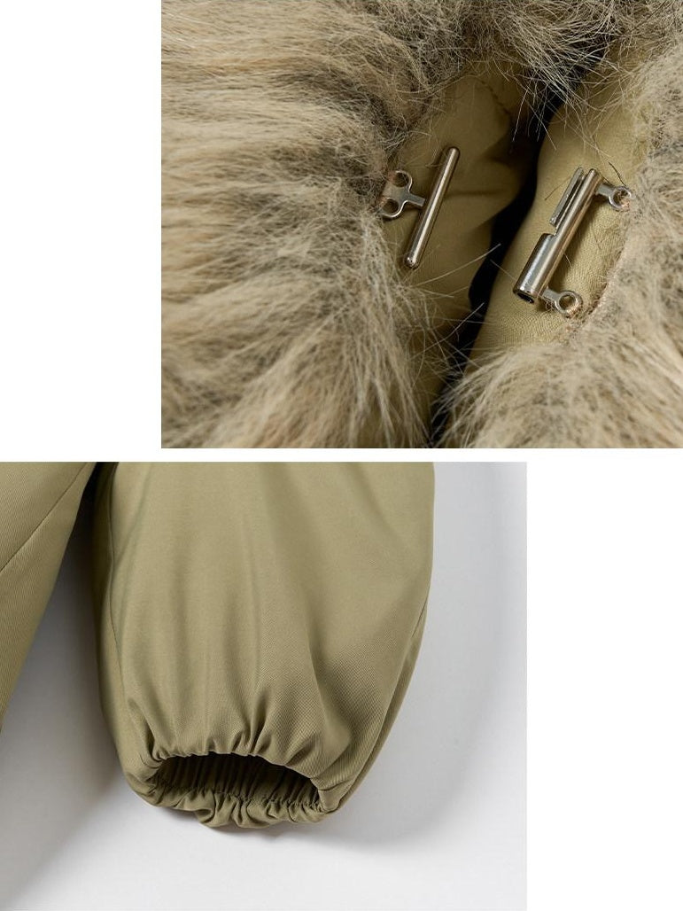 Outthe Blue 90% White Duck Down Warm Short High Waist Floral Embroidery Women Down Jackets