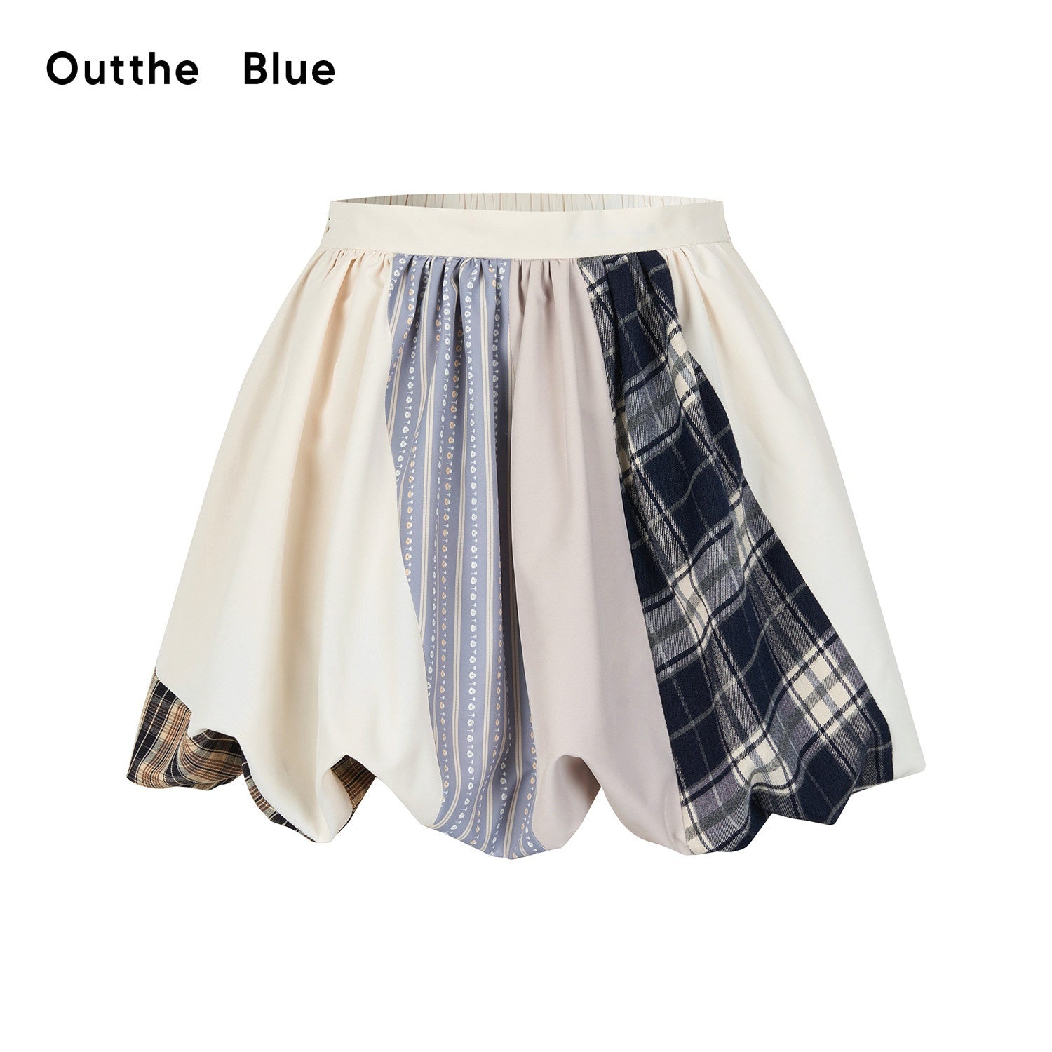 Outthe_Blue_Chic_Beige_Polyester_Bubble_Hem_Casual_Women_Bottoms_Mini_Skirts_MISSTT