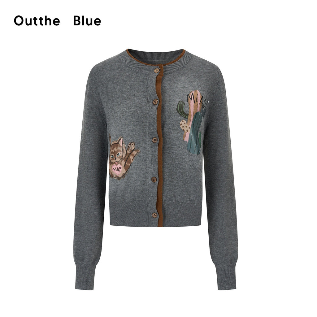 Outthe_Blue_Cozy_Buttoned_Gray_Cardigan_Two_Piece_Crewneck_Long_Sleeve_Top_&_Skirt_Sets_MISSTT
