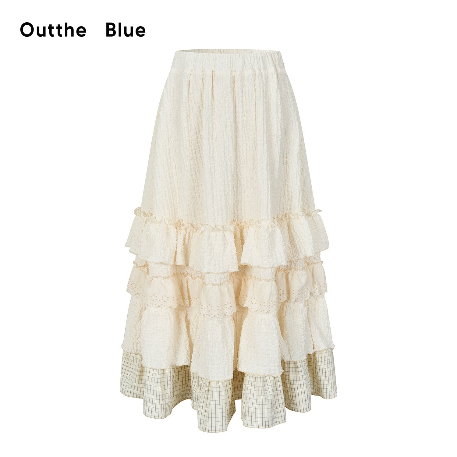 Outthe_Blue_Embroidered_Sweet_Tiered_Mid_Waist_A_Line_Cream_Poly_Spandex_Midi_Skirts_MISSTT