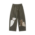Outthe_Blue_Green_Animal_Print_Cotton_Natural_Waist_Patch_Casual_Women_Wide_Leg_Pants_MISSTT