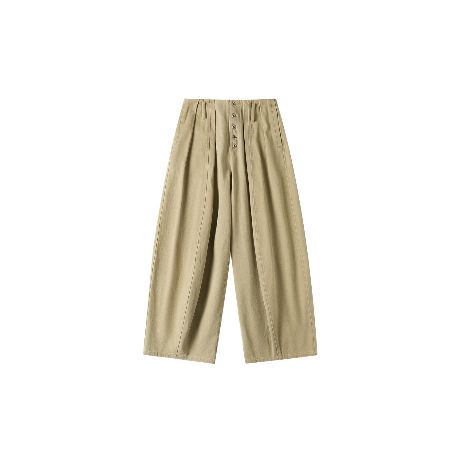 Outthe_Blue_High_Waist_Washed_Cotton_Comfort_Casual_Solid_Khaki_Coffee_Women_Wide_Leg_Pants_MISSTT