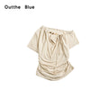 Outthe_Blue_Lyocell_Stretch_Drawstring_Slim_Office_Milk_Tea_Off_Shoulder_Crop_Tops_MISSTT