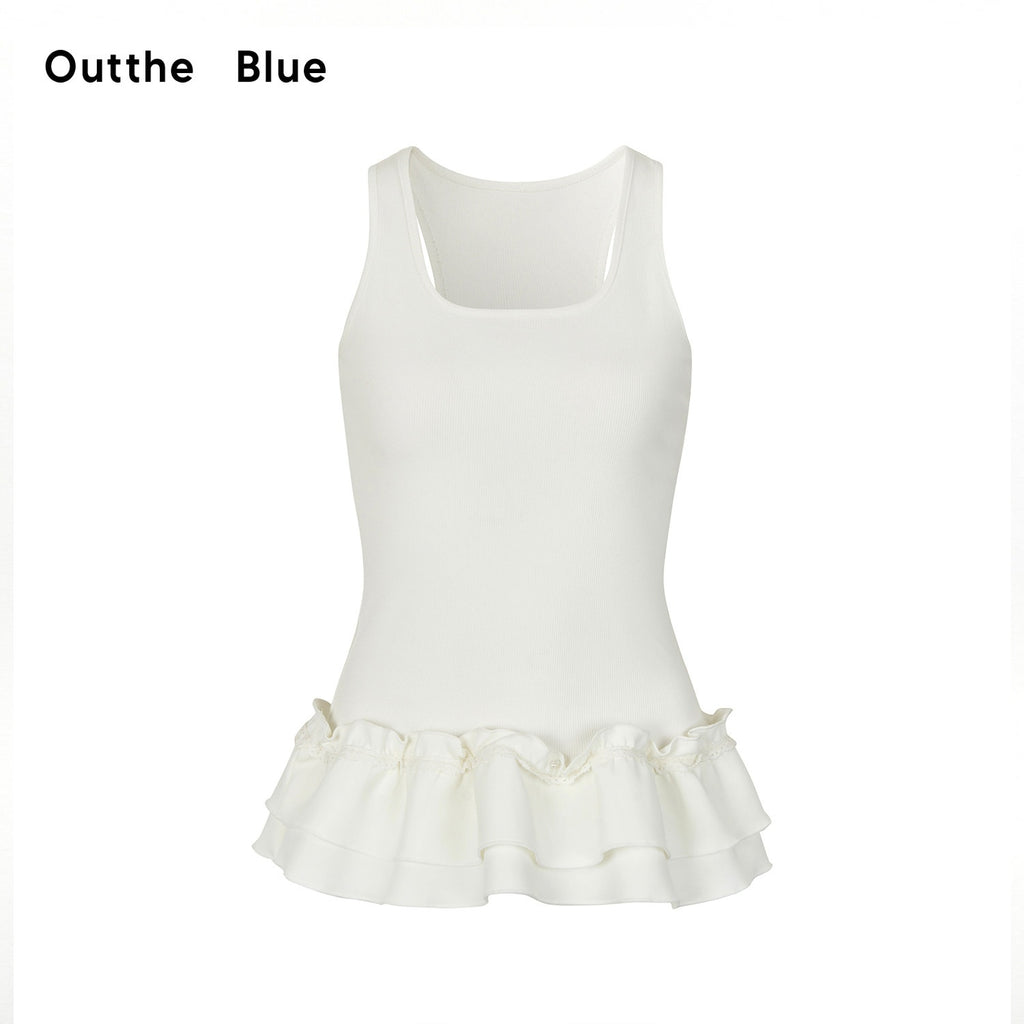 Outthe_Blue_Ruched_Soft_Cotton_Stretch_Sweet_Cami_For_Young_Women_Solid_White_Tank_Tops_MISSTT