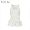 Outthe_Blue_Ruched_Soft_Cotton_Stretch_Sweet_Cami_For_Young_Women_Solid_White_Tank_Tops_MISSTT