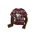 Outthe_Blue_Soft_Knit_Faux_Two_Piece_Cropped_Crew_Neck_Women_Burgundy_Animal_Sweaters_MISSTT