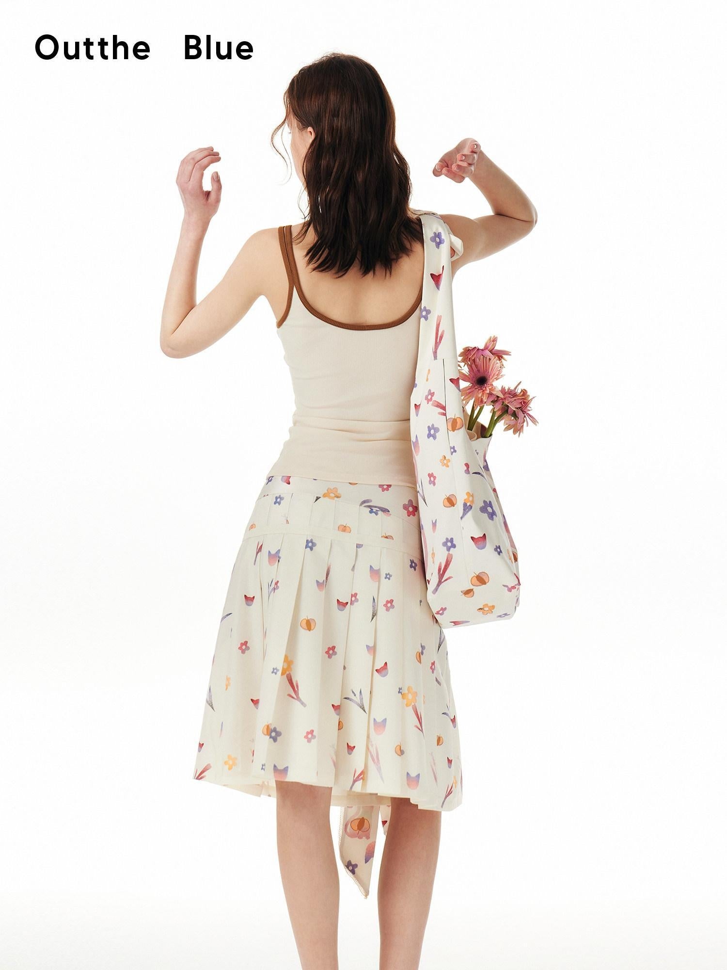 Outthe Blue Soft Stretch Cotton Viscose Blend Fitted Layering Beige Brown Tank Camisoles
