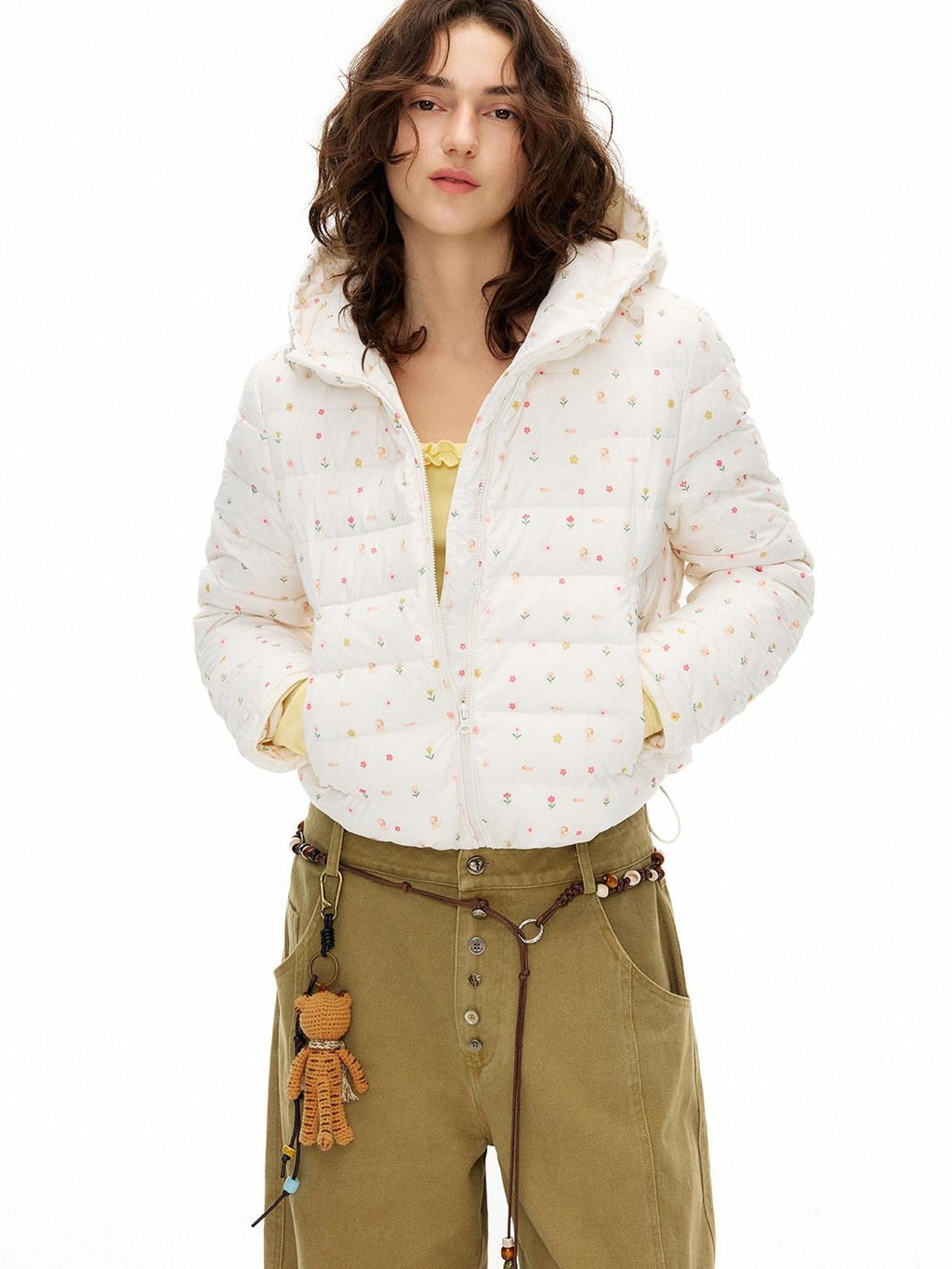 Outthe Blue Viscose Cotton Knit Slim Cropped U Neck Casual Women Travel Long Sleeve T-Shirts