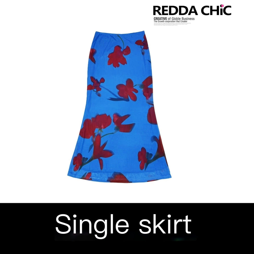 REDDACHIC_Colorblock_Klein_Blue_Asymmetric_Fringe_Highwaist_Women'S_Printed_Maxi_Skirts_MISSTT