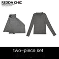 REDDACHIC_Dark_Gothic_Asymmetric_Cape_High_Neck_Cropped_Women'S_Knit_Cardigans_MISSTT