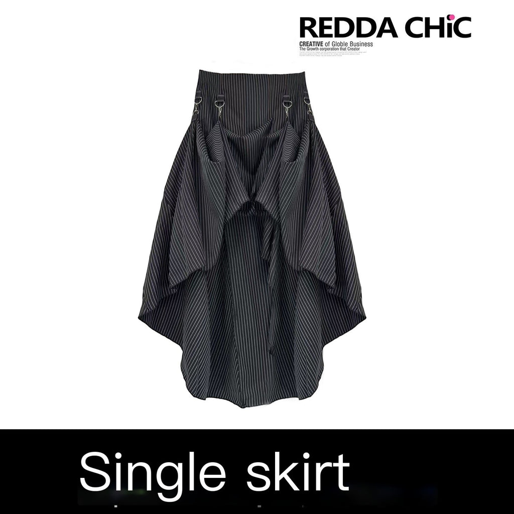 REDDACHIC_Dark_Gothic_Striped_Panelled_Ruffled_A_Line_Women'S_Polyester_Maxi_Skirts_MISSTT