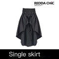 REDDACHIC_Dark_Gothic_Striped_Panelled_Ruffled_A_Line_Women'S_Polyester_Maxi_Skirts_MISSTT