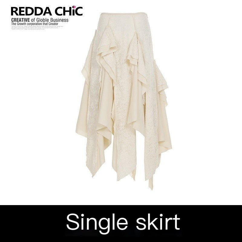 REDDACHIC_Ethnic_Tiered_Ruffle_Asymmetrical_Women'S_Lace_Spliced_Maxi_Skirts_MISSTT