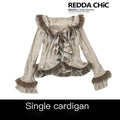 REDDACHIC_Fuzzy_Distressed_Vintage_Cropped_Cinched_Waist_Women'S_Knit_Cardigans_MISSTT