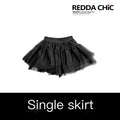 REDDACHIC_Gothic_Polka_Dot_Pleated_High_Waist_A_Line_Women'S_Tulle_Mini_Skirts_MISSTT