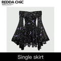 REDDACHIC_Gothic_Star_Print_Off_Shoulder_Bell_Sleeve_Women'S_Mesh_Aline_Maxi_Dresses_MISSTT