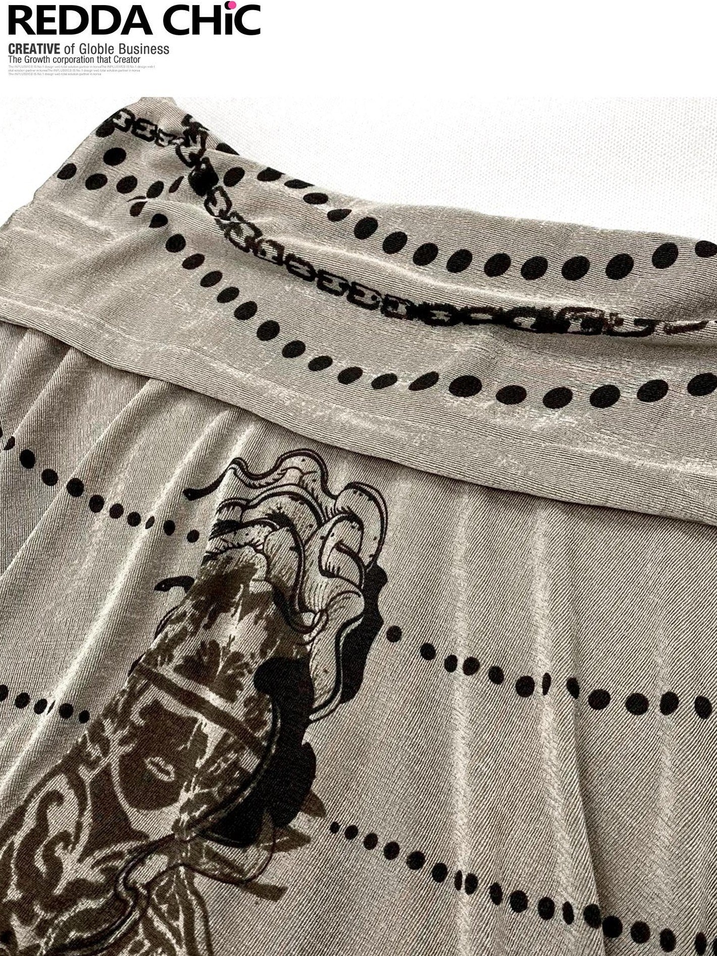 REDDACHIC Khaki Off Shoulder Cross Print Patchwork Women'S Velvet Long Sleeve T-Shirts