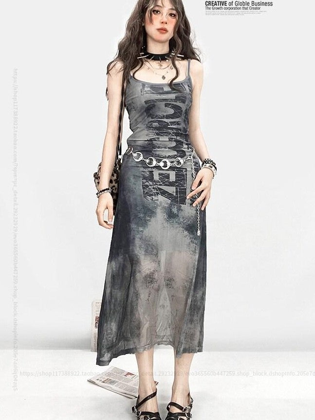 REDDACHIC Metal Moon Tassel Smooth Waist Chain Hook Vintage Punk Women'S Alloy Belts