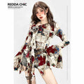 REDDACHIC_Oil_Paint_Print_Asymmetric_Bell_Sleeve_Ruffle_Women'S_Long_Sleeve_T-Shirts_MISSTT
