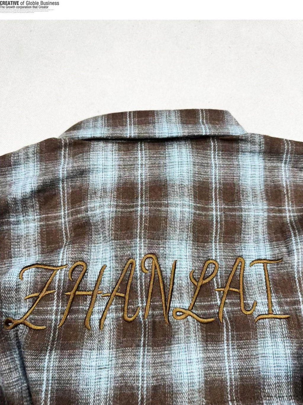 REDDACHIC Plaid Colorblock Detachable Sleeve Cropped Cinched Women'S Cotton Blouses