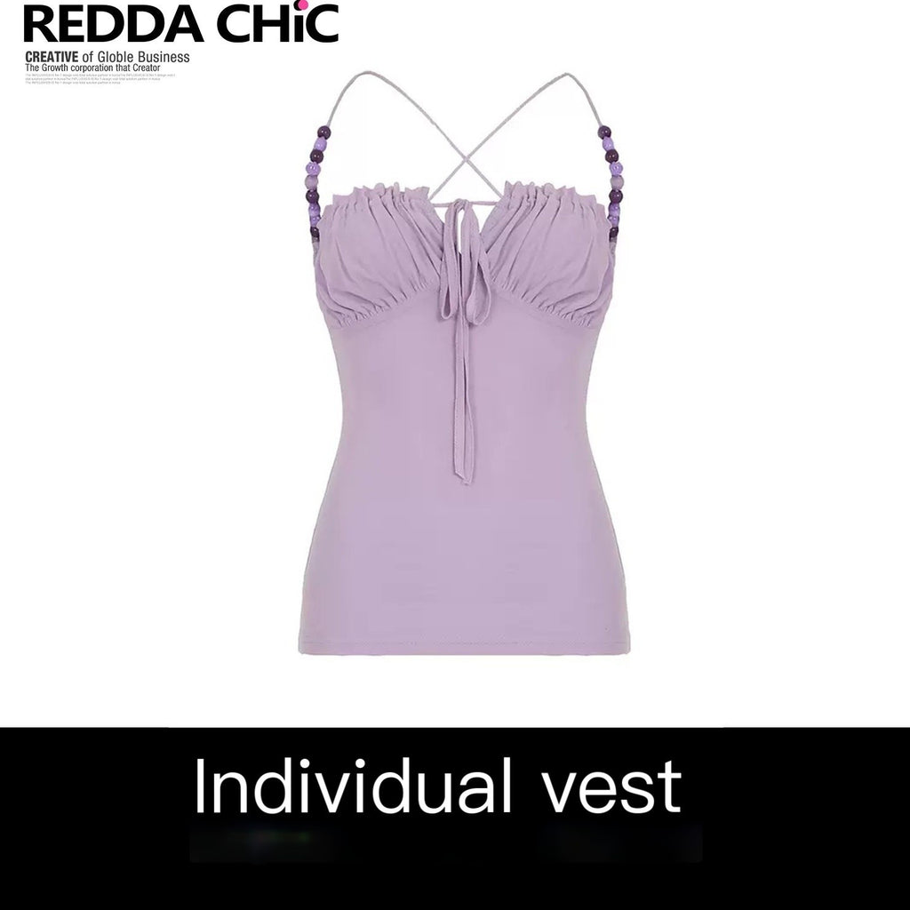 REDDACHIC_Purple_Butterfly_Print_Y2K_Cropped_Slim_Women'S_Mesh_Camisoles_MISSTT